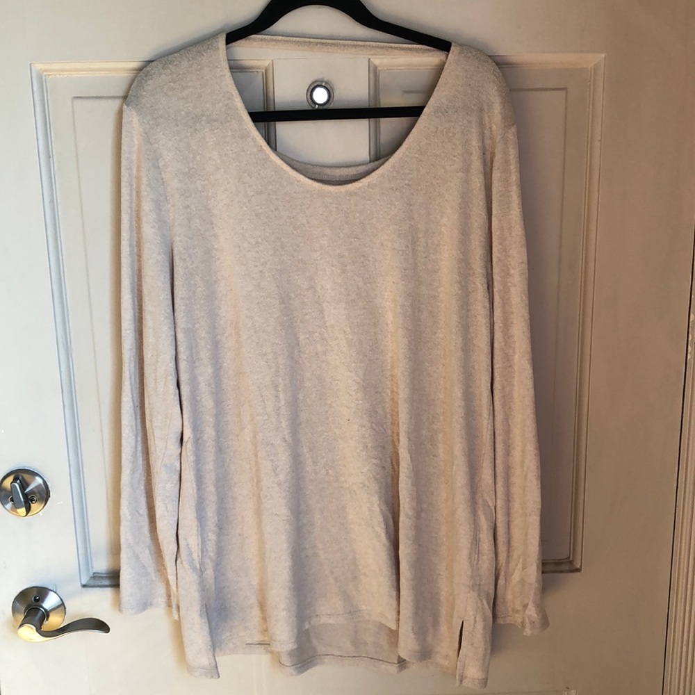 Loft cream colored tunic